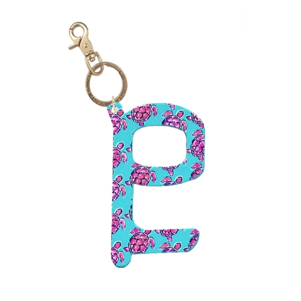 ✨🆕🌊🐢SIMPLY SOUTHERN TURTLES HANDS FREE DOOR OPENER KEY CHAIN🐢🌊